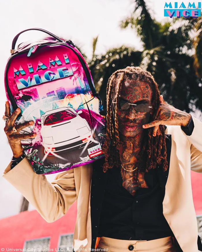 SPRAYGROUND Backpacks MIAMI VICE VIBES BACKPACK DLXV 8211 Universal SPRAYGROUND Backpacks MIAMI VICE VIBES BACKPACK DLXV 8211 Universal
