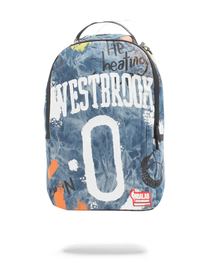 SPRAYGROUND Backpacks NBALAB WESTBROOK DENIM 8211 Universal