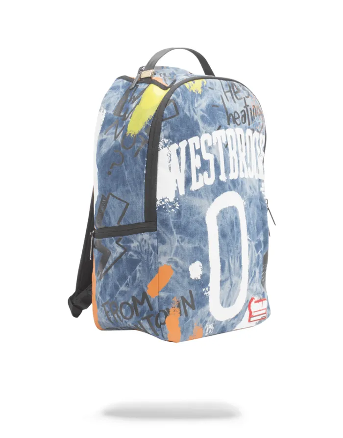 SPRAYGROUND Backpacks NBALAB WESTBROOK DENIM 8211 Universal