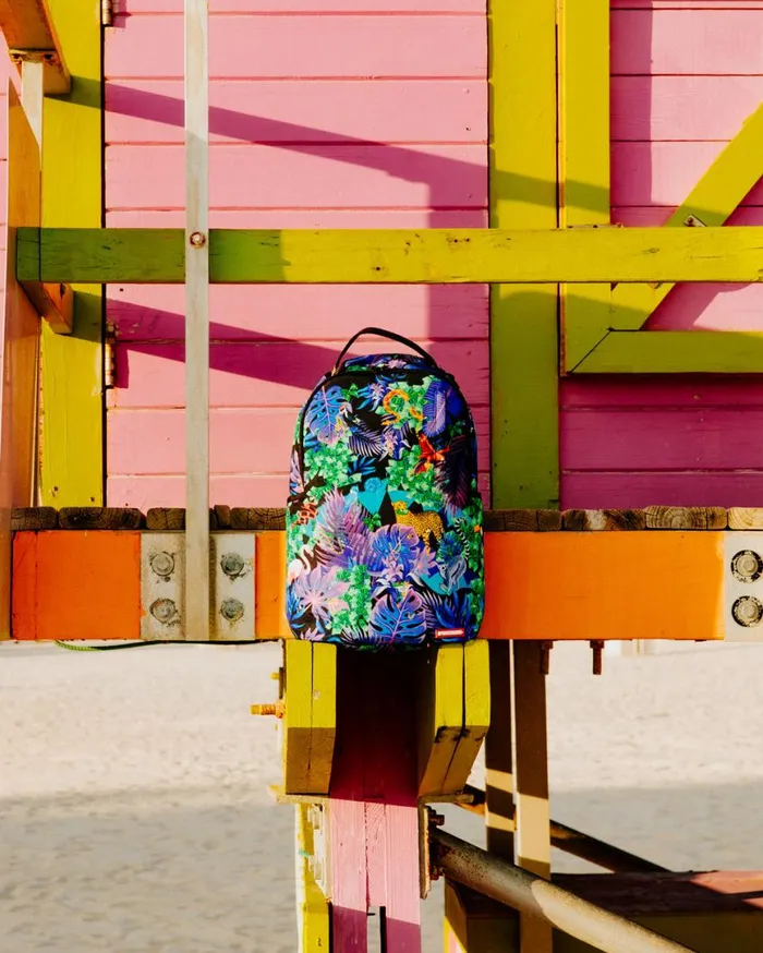 SPRAYGROUND Backpacks NIGHT TROPICS DLXSR BACKPACK 8211 Universal