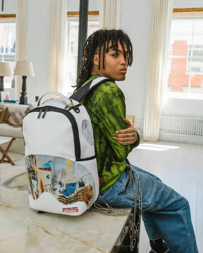 SPRAYGROUND Backpacks OFFICIAL BASQUIAT ACQUE PERICOLOSE 1981 BACKPACK DLXV 8211 Universal SPRAYGROUND Backpacks OFFICIAL BASQUIAT ACQUE PERICOLOSE 1981 BACKPACK DLXV 8211 Universal