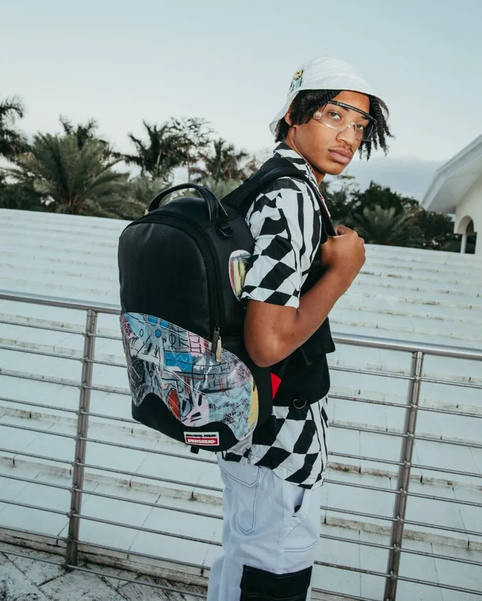 SPRAYGROUND Backpacks OFFICIAL BASQUIAT UNTITLED 1982 BACKPACK DLXV 8211 Universal SPRAYGROUND Backpacks OFFICIAL BASQUIAT UNTITLED 1982 BACKPACK DLXV 8211 Universal