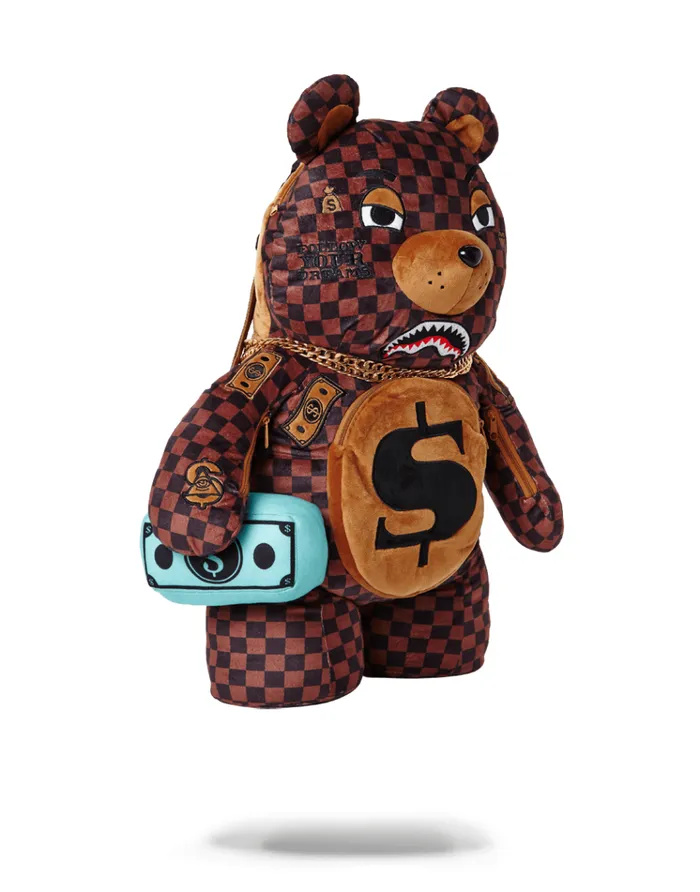 SPRAYGROUND Backpacks PARIS BEAR TEDDY BEAR BACKPACK 8211 Universal