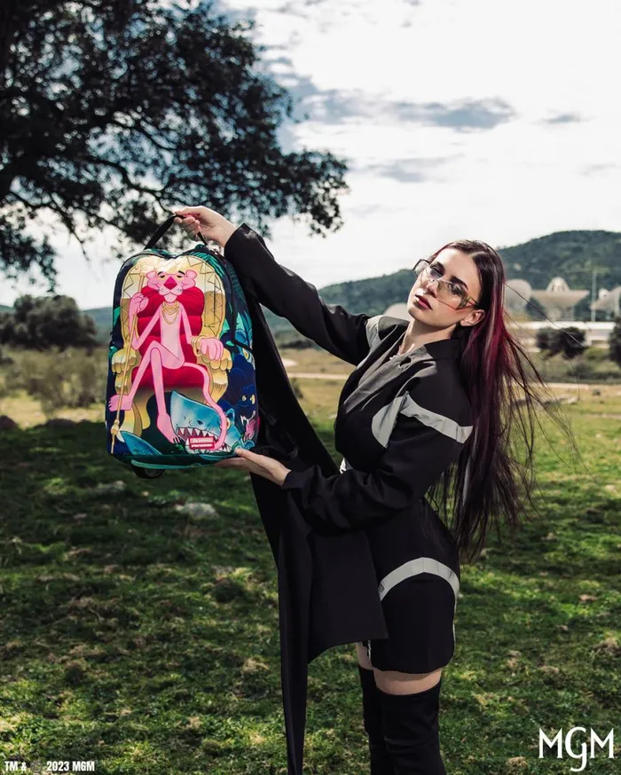 SPRAYGROUND Backpacks PINK PANTHER HEAVY LIES THE CROWN BACKPACK 8211 Universal SPRAYGROUND Backpacks PINK PANTHER HEAVY LIES THE CROWN BACKPACK 8211 Universal
