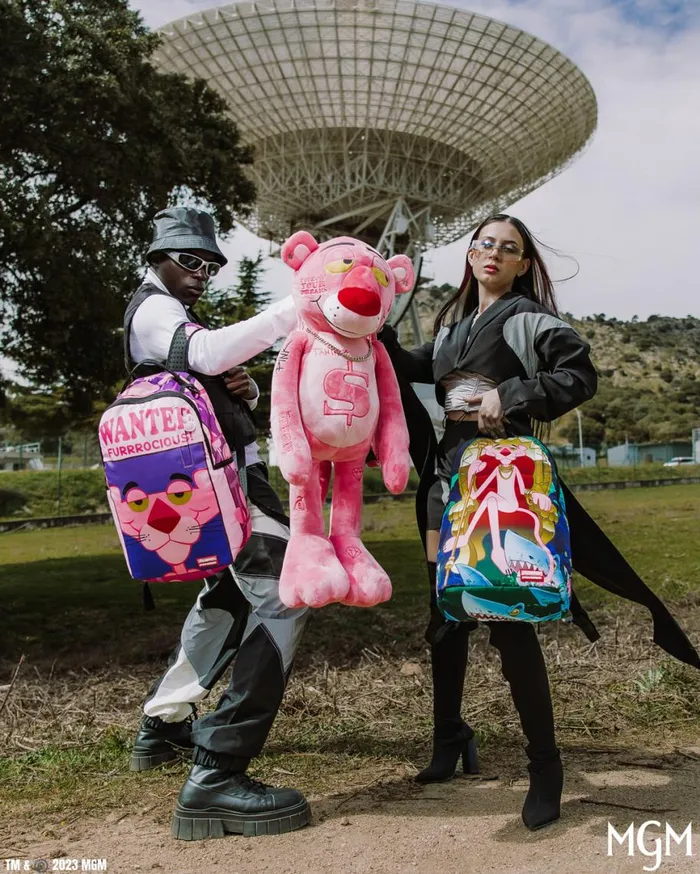SPRAYGROUND Backpacks PINK PANTHER HEAVY LIES THE CROWN BACKPACK 8211 Universal SPRAYGROUND Backpacks PINK PANTHER HEAVY LIES THE CROWN BACKPACK 8211 Universal