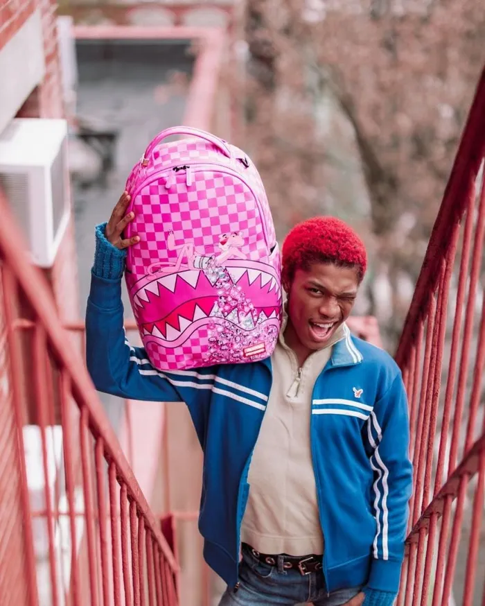 SPRAYGROUND Backpacks PINK PANTHER JUST DOIN MY JOB 8211 Universal