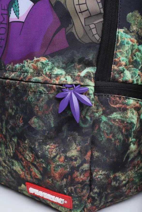 SPRAYGROUND Backpacks PURPLE HAZE GANJA BEAR 8211 Universal SPRAYGROUND Backpacks PURPLE HAZE GANJA BEAR 8211 Universal
