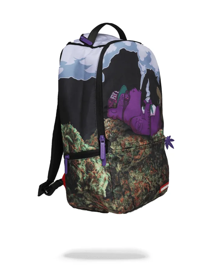 SPRAYGROUND Backpacks PURPLE HAZE GANJA BEAR 8211 Universal SPRAYGROUND Backpacks PURPLE HAZE GANJA BEAR 8211 Universal