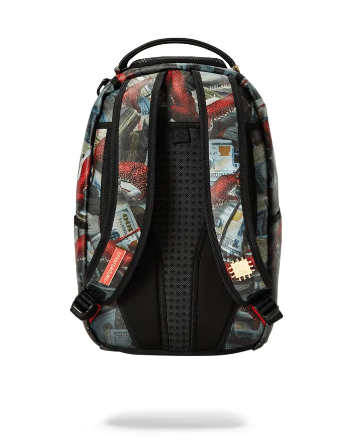 SPRAYGROUND Backpacks RED LEOPARD MONEY 8211 Universal
