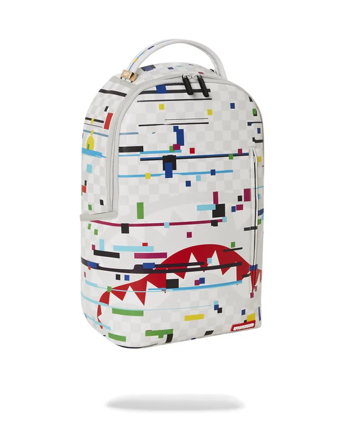 SPRAYGROUND Backpacks SHARKS IN PARIS GLITCH RIDER BACKPACK DLXV 8211 Universal