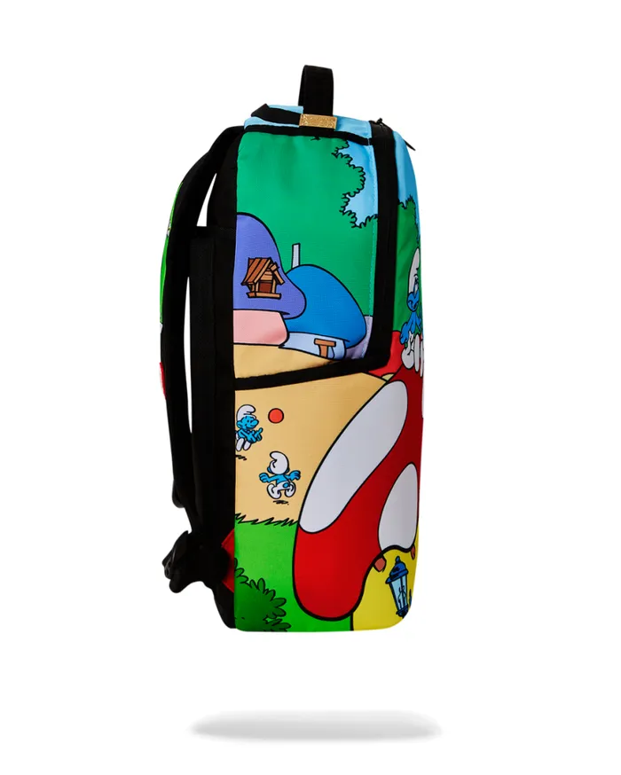 SPRAYGROUND Backpacks SMURFS MUSHROOM VILLAGE BACKPACK 8211 Universal