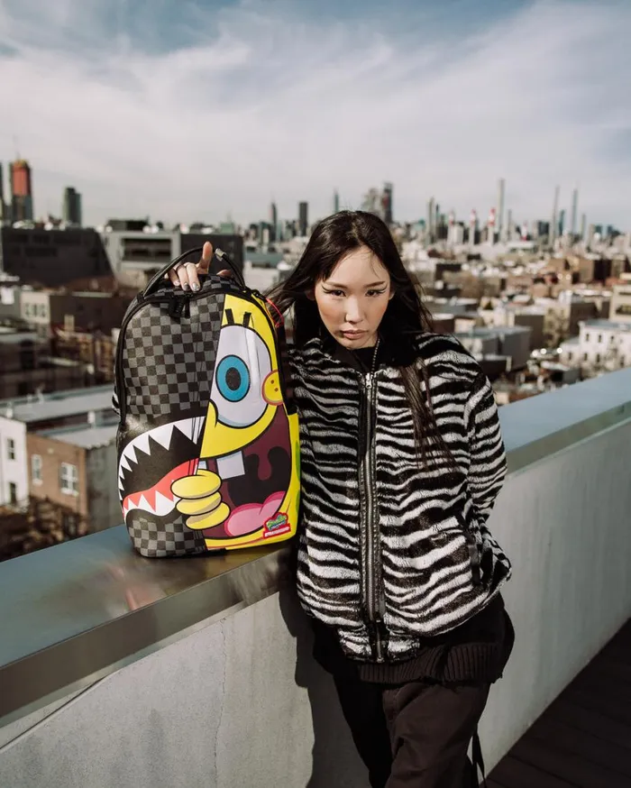 SPRAYGROUND Backpacks SPONGEBOB HELLO YOU039RE AMAZING DLXSV BACKPACK 8211 Universal SPRAYGROUND Backpacks SPONGEBOB HELLO YOU039RE AMAZING DLXSV BACKPACK 8211 Universal