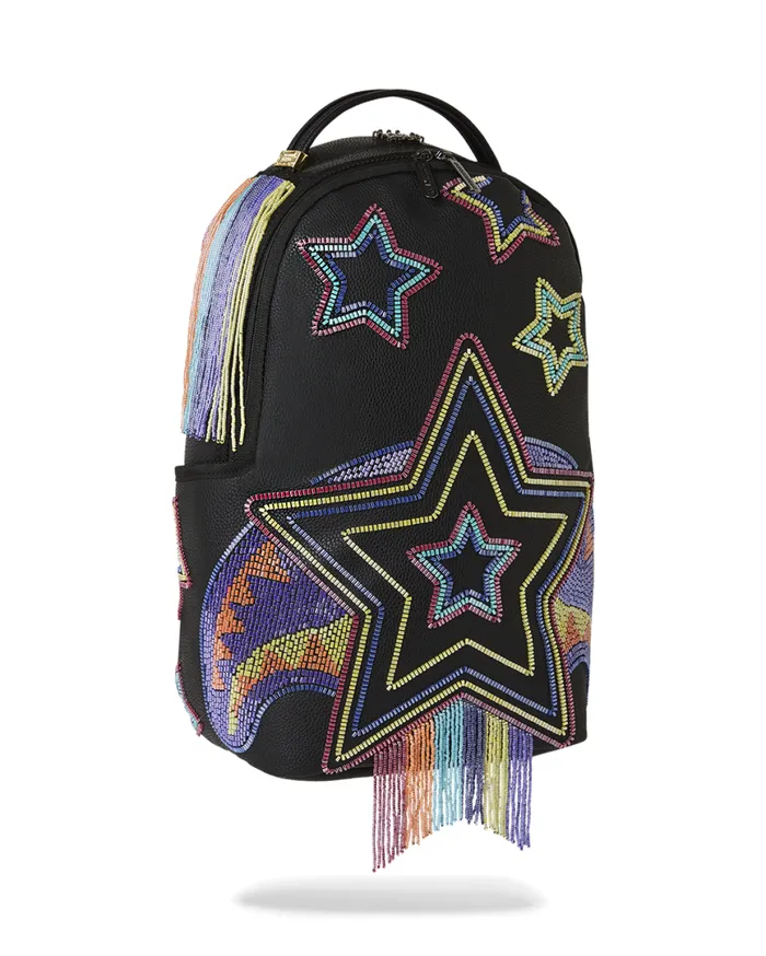 SPRAYGROUND Backpacks STAR RACER AI7 SANDFLOWER COLLAB BEADED BACKPACK 8211 Universal