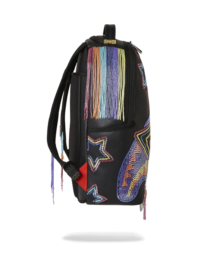 SPRAYGROUND Backpacks STAR RACER AI7 SANDFLOWER COLLAB BEADED BACKPACK 8211 Universal