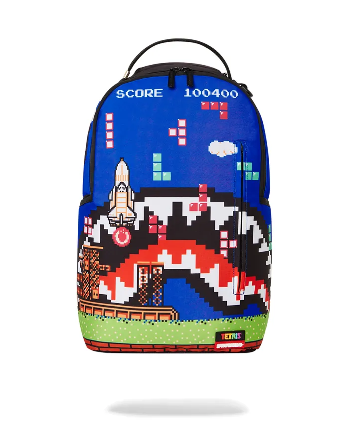 SPRAYGROUND Backpacks TETRIS MIND GAMES DLXSR BACKPACK 8211 Universal