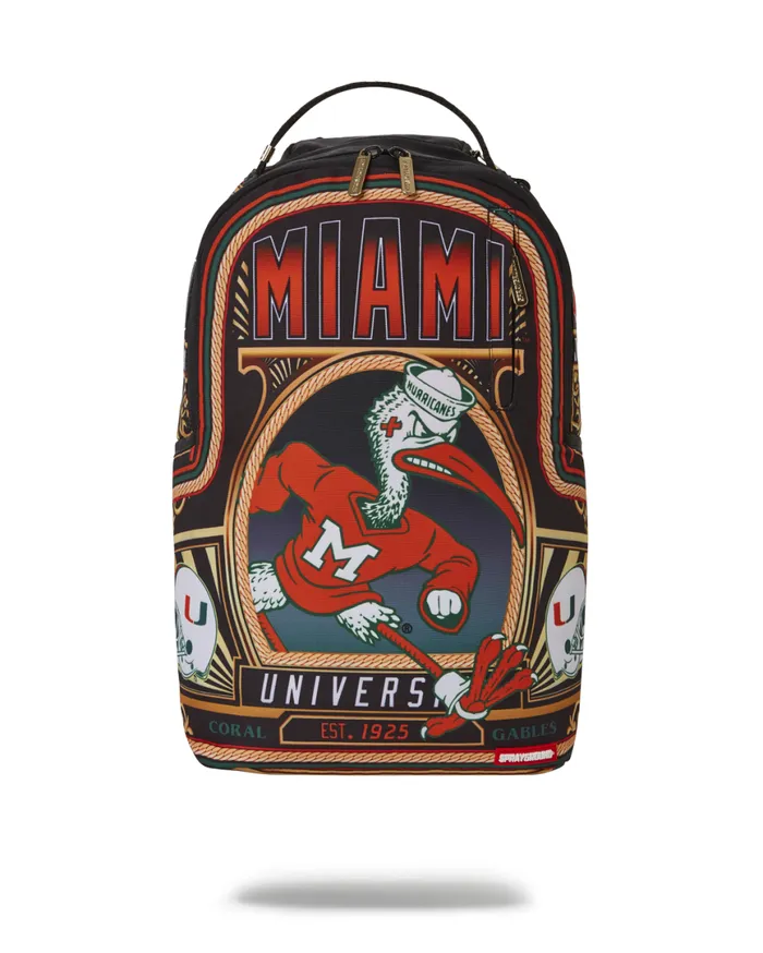 SPRAYGROUND Backpacks UNIVERSITY OF MIAMI BACKPACK DLXR 8211 Universal