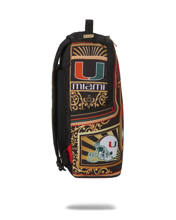 SPRAYGROUND Backpacks UNIVERSITY OF MIAMI BACKPACK DLXR 8211 Universal SPRAYGROUND Backpacks UNIVERSITY OF MIAMI BACKPACK DLXR 8211 Universal