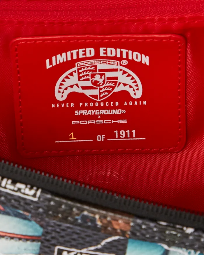 SPRAYGROUND Crossbodys PORSCHE AHEAD COLLAB SAVVY CROSSBODY 8211 LIMITED EDITION 8211 Universal