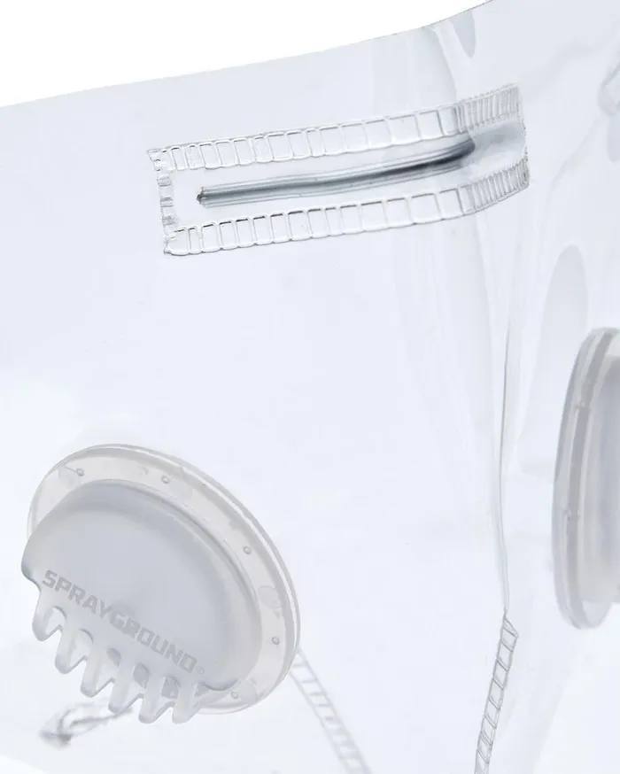 SPRAYGROUND Face Masks SPRAYGROUND CLEAR MASK ADULT 8211 Universal SPRAYGROUND Face Masks SPRAYGROUND CLEAR MASK ADULT 8211 Universal