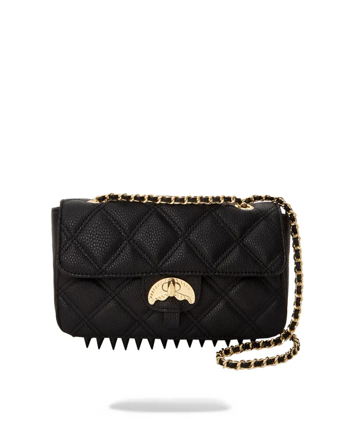 SPRAYGROUND Handbags NOIR QUILT GOLD CHAIN SHARK HANDBAG 8211 Universal