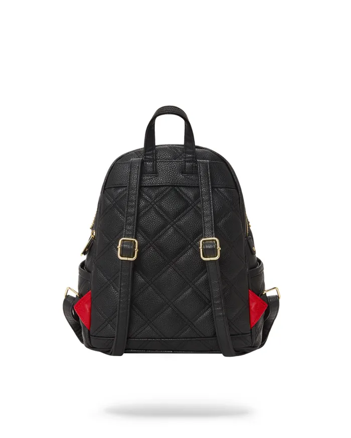 SPRAYGROUND Savages NOIR QUILT GOLD CHAIN SHARK SAVAGE BACKPACK 8211 Universal SPRAYGROUND Savages NOIR QUILT GOLD CHAIN SHARK SAVAGE BACKPACK 8211 Universal