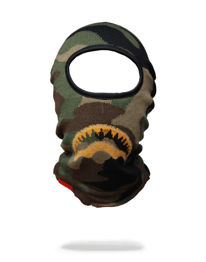 SPRAYGROUND Ski Masks GOLD KNIT SHARK MOUTH SKI MASK 8211 Universal