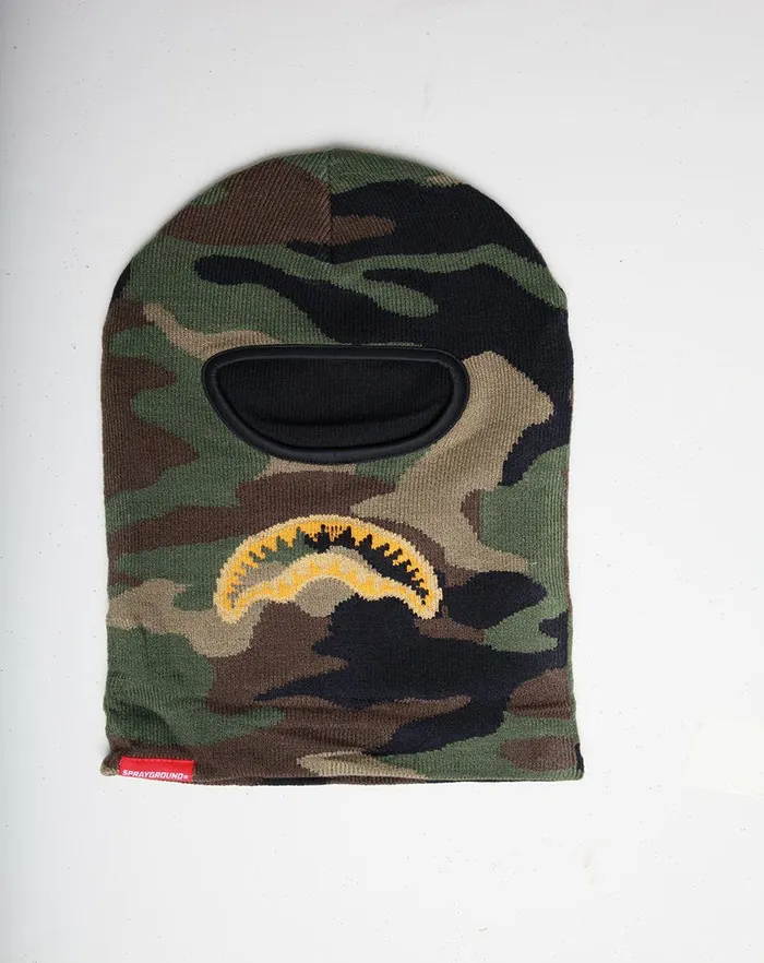 SPRAYGROUND Ski Masks GOLD KNIT SHARK MOUTH SKI MASK 8211 Universal SPRAYGROUND Ski Masks GOLD KNIT SHARK MOUTH SKI MASK 8211 Universal