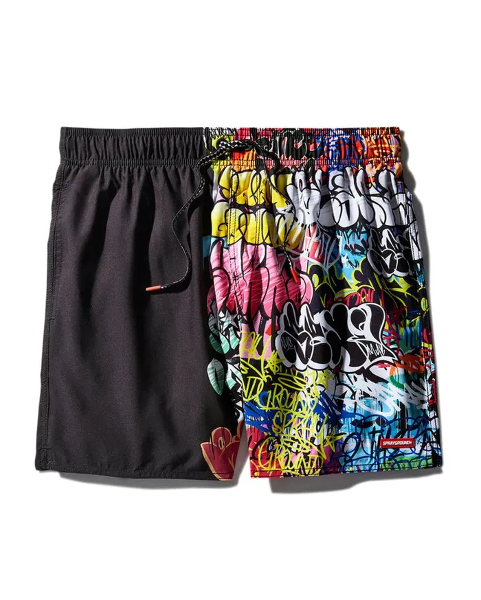 SPRAYGROUND Swimwear HALF GRAFF SHOTO SWIM TRUNKS 8211 Universal