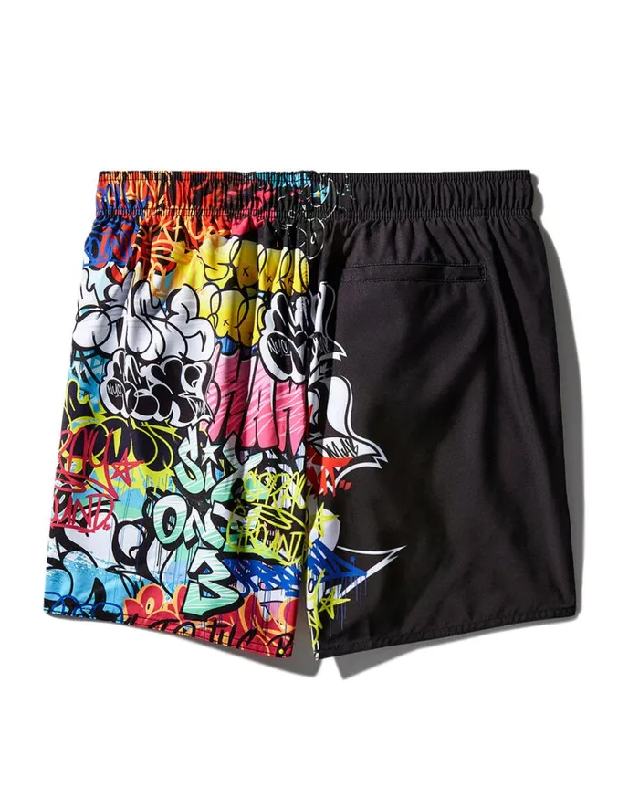 SPRAYGROUND Swimwear HALF GRAFF SHOTO SWIM TRUNKS 8211 Universal SPRAYGROUND Swimwear HALF GRAFF SHOTO SWIM TRUNKS 8211 Universal
