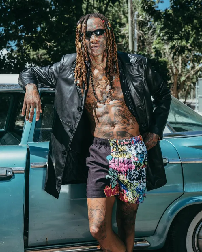SPRAYGROUND Swimwear HALF GRAFF SHOTO SWIM TRUNKS 8211 Universal SPRAYGROUND Swimwear HALF GRAFF SHOTO SWIM TRUNKS 8211 Universal