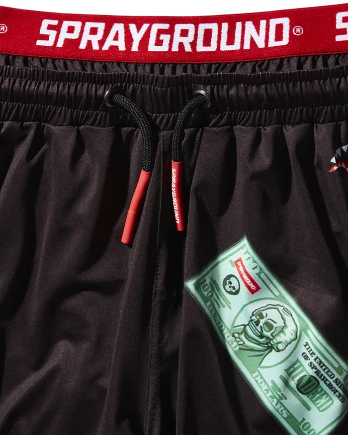 SPRAYGROUND Swimwear PATCH ALLIN CORTO SWIM TRUNKS BLACK 8211 Universal SPRAYGROUND Swimwear PATCH ALLIN CORTO SWIM TRUNKS BLACK 8211 Universal