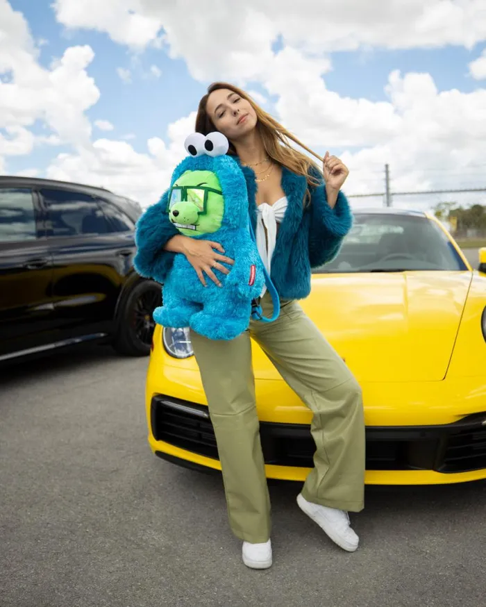 SPRAYGROUND Teddy Bear Backpacks MONEY 8211 Universal SPRAYGROUND Teddy Bear Backpacks MONEY 8211 Universal