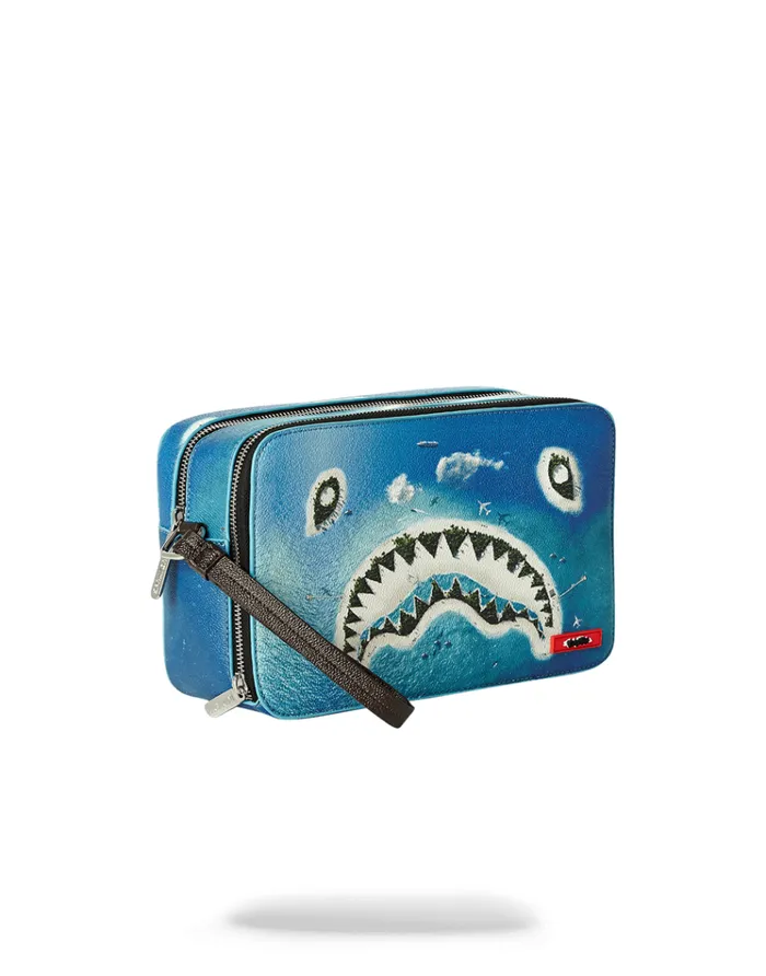 SPRAYGROUND Toiletries Aka Money Bags SHARK ISLAND TOILETRY AKA MONEY BAG 8211 Universal SPRAYGROUND Toiletries Aka Money Bags SHARK ISLAND TOILETRY AKA MONEY BAG 8211 Universal