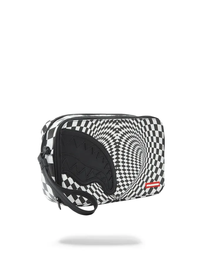 SPRAYGROUND Toiletries Aka Money Bags TRIPPY CHECK TOILETRY AKA MONEY BAG 8211 Universal SPRAYGROUND Toiletries Aka Money Bags TRIPPY CHECK TOILETRY AKA MONEY BAG 8211 Universal