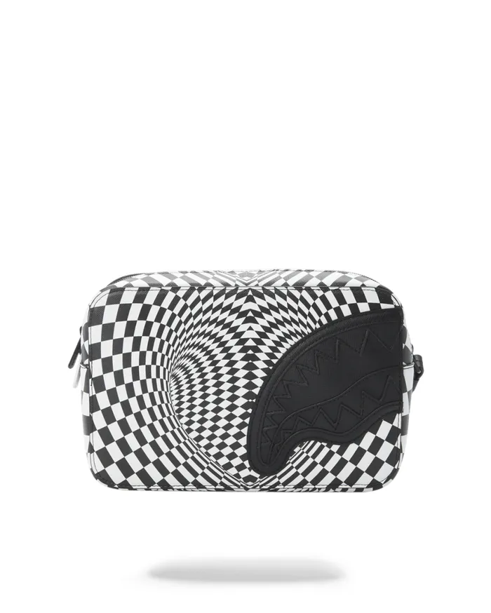 SPRAYGROUND Toiletries Aka Money Bags TRIPPY CHECK TOILETRY AKA MONEY BAG 8211 Universal SPRAYGROUND Toiletries Aka Money Bags TRIPPY CHECK TOILETRY AKA MONEY BAG 8211 Universal