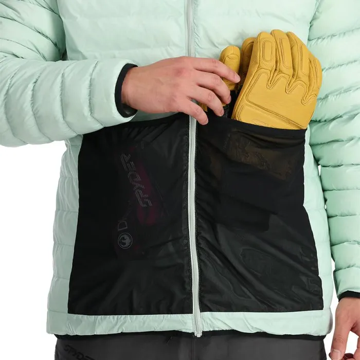 Spyder Down Sanction Hooded Wintergreen 8211 Mens