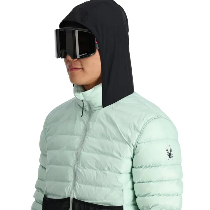 Spyder Down Sanction Hooded Wintergreen 8211 Mens