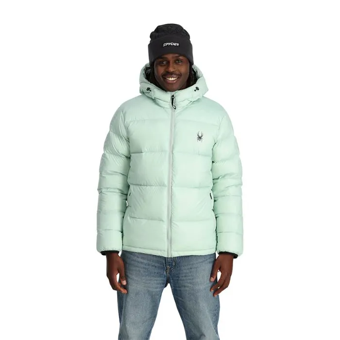 Spyder Down Windom Hooded Wintergreen 8211 Mens