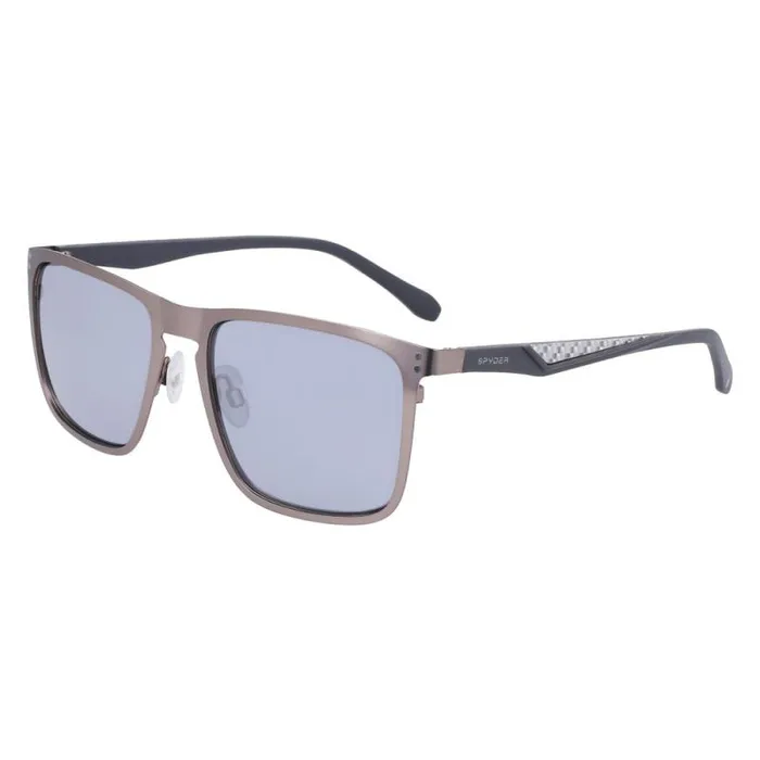 Spyder Eyewear Flat Metal Square Sunglasses Graphite 8211 Mens