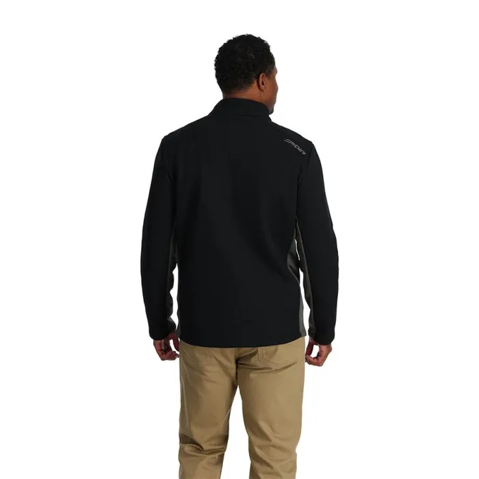 Spyder Fleece Bandit Full Zip Black 8211 Mens