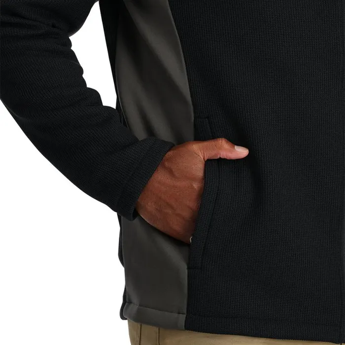 Spyder Fleece Bandit Full Zip Black 8211 Mens