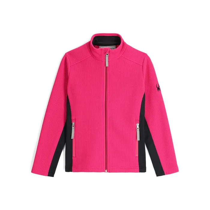 Spyder Fleece Bandita Full Zip Pink 8211 Kids