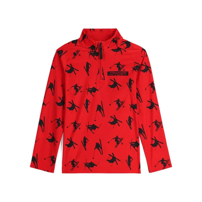 Spyder Fleece Ski Day Half Zip Volcano 8211 Kids