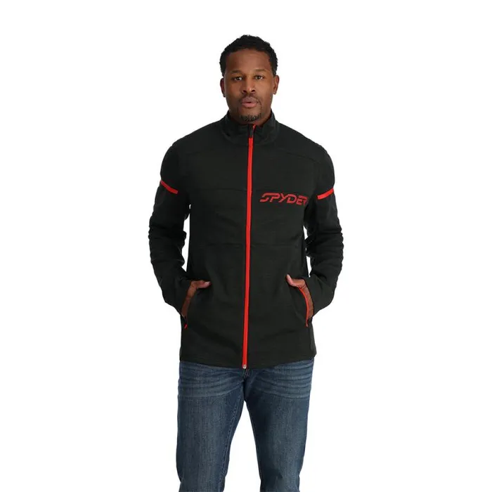 Spyder Fleece Speed Fleece Full Zip Black 8211 Mens