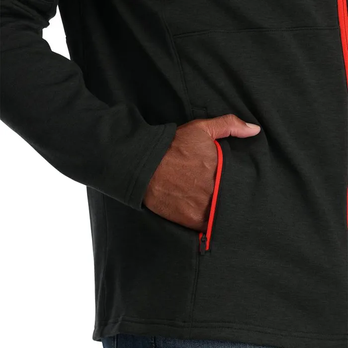 Spyder Fleece Speed Fleece Full Zip Black 8211 Mens