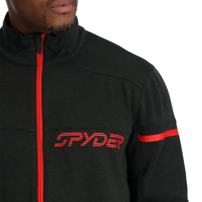 Spyder Fleece Speed Fleece Full Zip Black 8211 Mens
