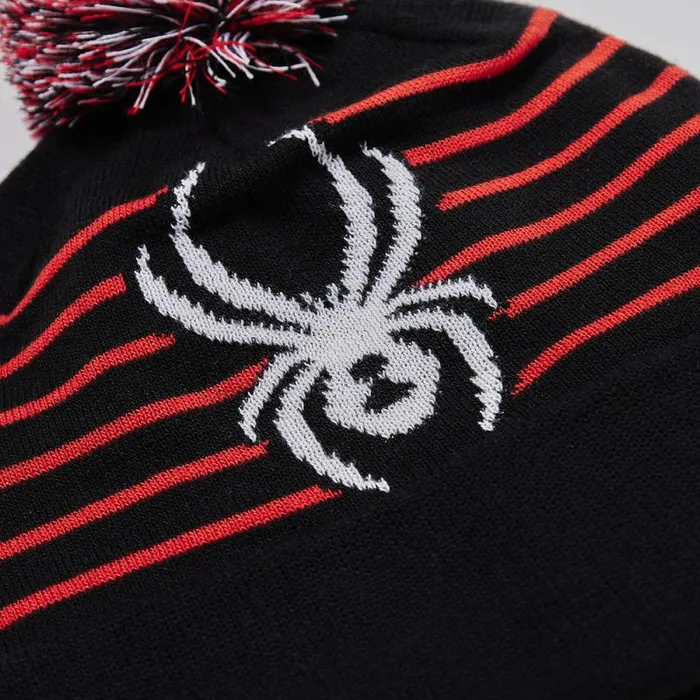 Spyder Hats Icebox Pom Black 8211 Kids
