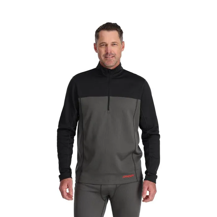 Spyder Layers Stretch Charger 12 Zip Polar 8211 Mens
