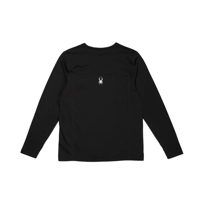 Spyder Layers Stretch Charger Crew Black 8211 Mens