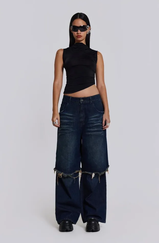 Statement Jeans Women Jaded London Evo Double Layered Jeans